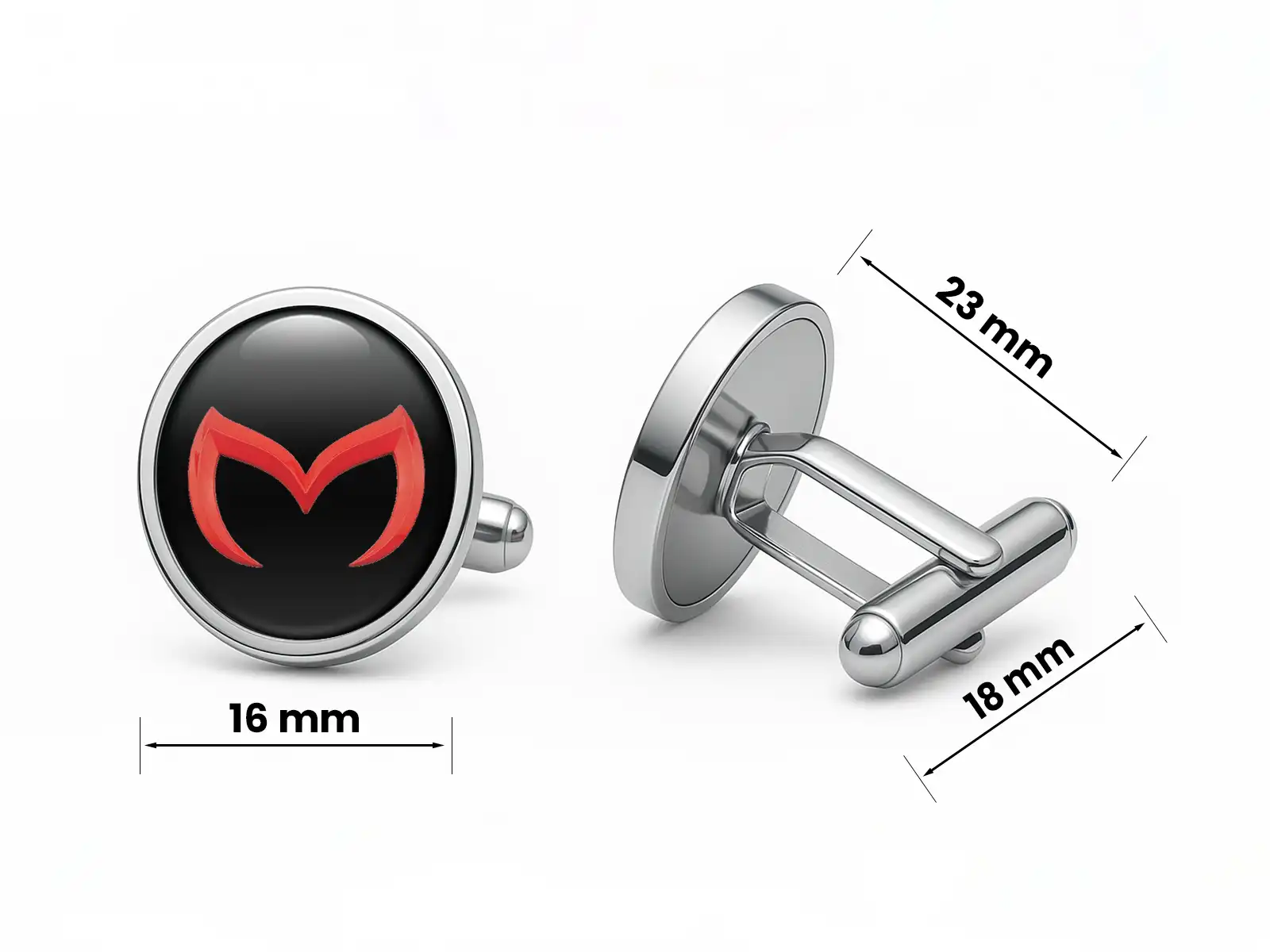 Mazda Personalisierte Manschettenknöpfe Minimal Set Premium
